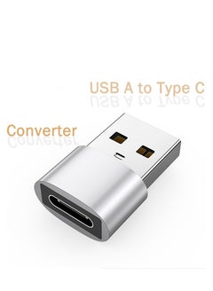 Buy USB A to Type C Adapter Charger Type C Converter in Saudi Arabia