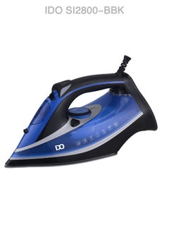 Buy IDO Ceramic Steam Iron 2800W, Blue/Black – SI2800-BBK in Egypt