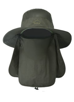 Buy Outdoor Quick Drying, Sun Protection, Insect Prevention, Detachable And Breathable Sun Hat For Both Men And Women in Saudi Arabia