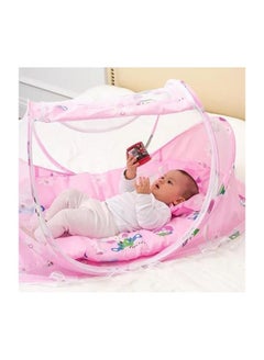 Buy Baby Nest Sleeping Bed for New Born Bedding Bag with Mosquito in UAE