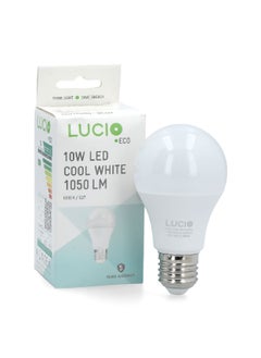 Buy 3-Piece 10W 6500K 1050 Lumen E27 LED Bulb Set Cool White 18.6 x 6.8 x 11.4 cm L-ST-0100-10W-6500K-P3 in Saudi Arabia