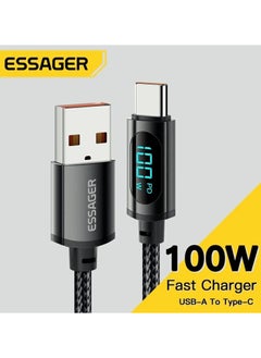 Buy Charging cable.  High speed 100W.  LED indicator.  Length 1 meter in Saudi Arabia