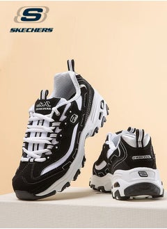 اشتري أحذية Skechers النسائية الجديدة للربيع والصيف قابلة للتنفس ونعل سميك كلاسيكي وأحذية رياضية كاجوال للأب في السعودية