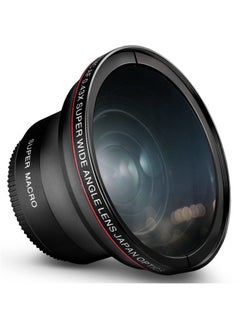 اشتري 55MM 0.43x Altura Photo Professional HD Wide Angle Lens (w/Macro Portion) for Nikon D3400, D3500, D5500, D5600 with DX NIKKOR 18-55mm f/3.5-5.6G VR and Sony Alpha Cameras في الامارات