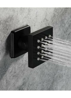 Buy OR  ARJ007 Brass Body Shower Rainfall Shower Body Jets 2 Inch-BLCK in Saudi Arabia