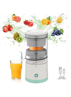 Buy Modern electric portable fruit juicer, portable juicer rechargeable with a USB port in Saudi Arabia
