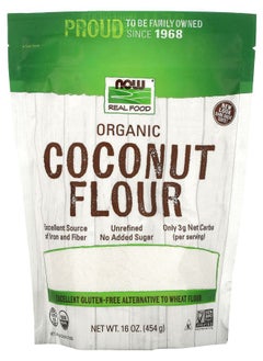 اشتري Organic Coconut Flour 16 oz (454 g) في الامارات