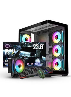 Buy Thermo Gaming PC i5-12400F, RTX 4060Ti VIDEO CARD, 16GB MEMORY, 1TB M.2, Combo in Saudi Arabia