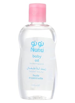 Buy Nunu baby oil with vanilla fragrance - 100 ml in Egypt