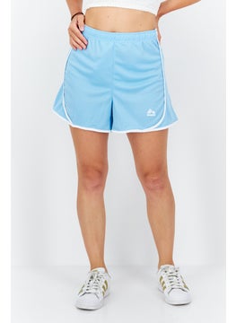 اشتري Women Sportswear Fit Plain Training Shorts, Light Blue في السعودية