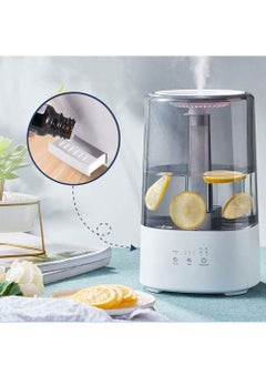 Buy Large Ultrasonic Cool Mist Humidifier 3.2L with Colorful Recycle Night Light in UAE