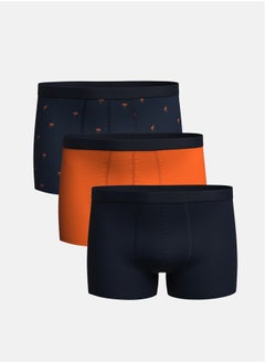 اشتري Standard Fit Cotton Flexible Men's Boxer 3-Piece في مصر