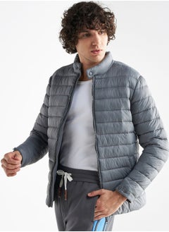 اشتري Quilted Zip Through Bomber Jacket في السعودية