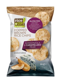 اشتري Whole Grain Rice Chips Gorgonzola 60grams في الامارات