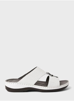 Buy Buckle Detail Arabic Sandals in UAE