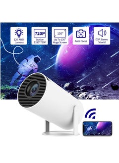Buy Portable Projector Pocket 5G WIFI Home Theater Full HD 1080P for Indoor Outdoor Home Birthday Gift Compatible with TV Stick/HDMI/USB/PS5/iOS/PS4 in Saudi Arabia