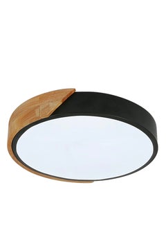 Buy LED Ceiling Light, Modern Wood Ceiling Light Round in Saudi Arabia