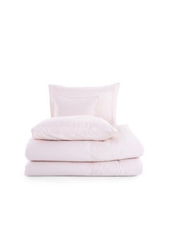 اشتري Luxe Cotton Tencel 4-piece Comforter Set 200x240cm - Rose في الامارات