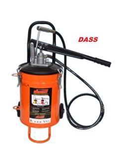 Buy Bucket Grease Pump Orange/Black 3KG in UAE