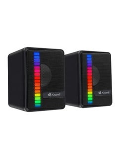 Buy Wired Desktop Small Speaker RGB Portable USB Mini X14 in Egypt