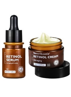 Buy Retinol Face Cream 30g and Retinol Face Serum 30ml in Saudi Arabia