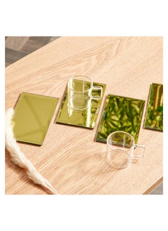 اشتري Lucy 4-Piece Rectangular Coaster Set 15 x 9 cm في الامارات