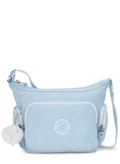 اشتري KIPLING Gabb S Medium Crossbody Bag with Adjustable Straps Frost Blue- BlI4493LZ8 في الامارات