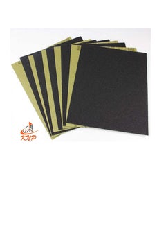 Buy Waterproof Sanding Paper 230 X 280mm - 600 Grit PACK OF 10 in UAE