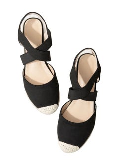 Buy Closed Toe Espadrille Wedges Sandals in Saudi Arabia