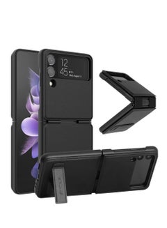 Buy Nillkin Case for Samsung Galaxy Z Flip 4 5G (6.7" Inch) Qin Genuine Classic Leather Flip Folio + Card Slot Black Color in Egypt