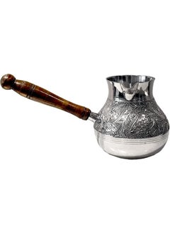 Buy Metal Brass Turkish Kettle for Making Tea,Coffee CAN BE Used ON Gas Turkish Coffee Pot in UAE