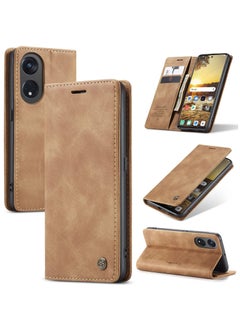 Buy Case Suitable for OPPO Reno 8T 5G PU Leather Case Hidden Bracket Magnetic Adsorption Flip Wallet Cover in Saudi Arabia