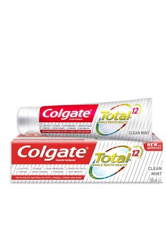 Buy Colgate Total 12 Hour Protection Clean Mint Toothpaste 100ml in Saudi Arabia