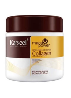 Buy Karseell Collagen Hair Treatment Deep Repair Conditioning Argan Oil Collagen Hair Mask Essence for Dry Damaged Hair All Hair Types 16.90 oz 500ml in Saudi Arabia