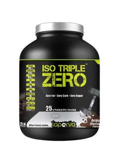 Buy LAPERVA ISO TRIPLE ZERO BELGIAN CHOCOLATE 2LB  25g  PROTEIN in Saudi Arabia