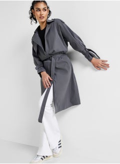 Buy Longline Classic Trench Coat in UAE