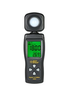 Buy Handheld Digital Lux Meter Luminance Tester Light Meter 1-200000 Lux Tools Photometer Spectrometer Actinometer in UAE