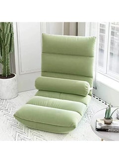 Buy Lazy Floor Chair Adjustable Sofa Folding Cushion for Games Reading in UAE