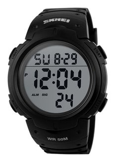 اشتري Fashion Outdoor Sport Watch Men Big Dial Led Digital Waterproof Wristwatch Man Watches في الامارات