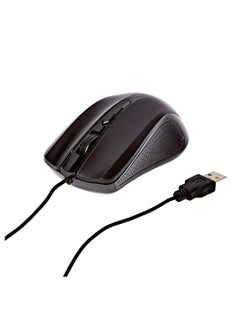 Buy Enet Wired Optical Mouse Black in UAE