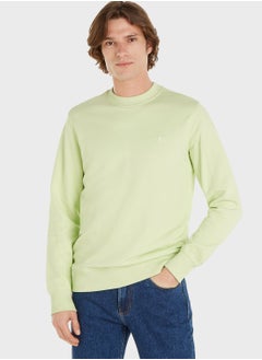 Buy Monogram Crew Neck Sweatshirt in Saudi Arabia