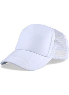 Buy Unisex Mesh Sports Cap with Adjustable Snapback - High-Quality Padded Baseball Cap with Mesh Design and Adjustable Snapback Closure in Egypt