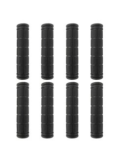 اشتري 4 Pairs Bicycle Handle Bar Grips Mushroom Grips For Bmx/Mtb/Road Mountain Bikes (Black) في الامارات