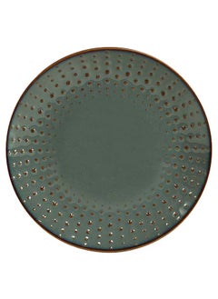 اشتري Drops Porcelain Side Plate, Celadon - 16 cm في الامارات