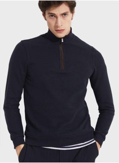 اشتري Essentail Half Zipper Sweatshirt في الامارات