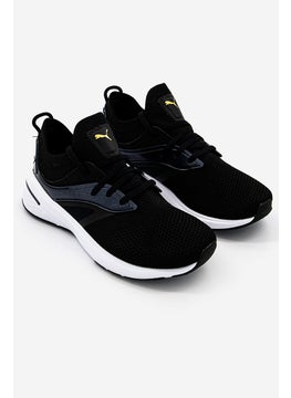 Buy Women Lace Up Forever XT Training Shoes, Black and White in Saudi Arabia