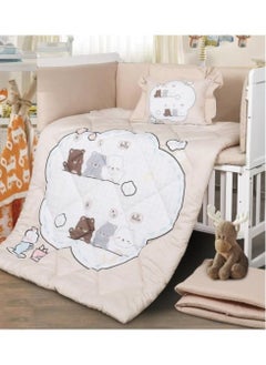 Buy 5-Piece Baby Crib Bedding Set in Saudi Arabia