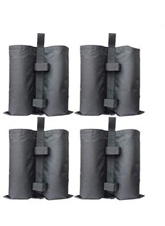اشتري Canopy Weight Bags, 4 Pack Double-Stitched Sand Bags for Canopy Legs, Tent Weights for Legs, Heavy Duty Gazebo Weights Sandbags for Patio Umbrella Base, Outdoor Pop Up Tent, Sun Shelter, Pool Ladder في السعودية
