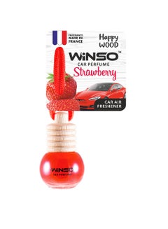 Buy WINSO Air Freshener Happy Wood Strawberry C160 (5.5 ml) in UAE