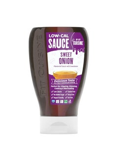 اشتري Fit Cuisine Low Calorie Sauce to Support Weight Management, Low Carb Diet, Keto Friendly, Vegan, For Dipping, Dressing, Cooking, 425ml,  Sweet Onion Flavor في الامارات